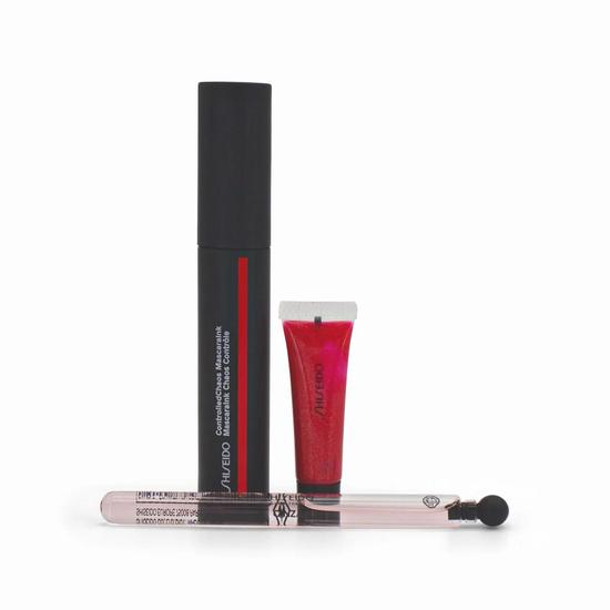 Shiseido Controlled Chaos Mascaraink With Perfume & Gloss Gift Set Imperfect Box