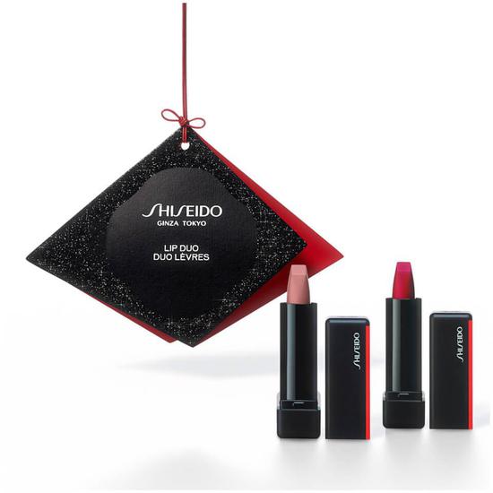 Shiseido Powder Lipstick Duo Makeup Gift Set