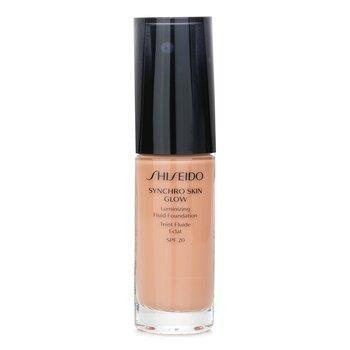 Shiseido Synchro Skin Glow Luminizing Fluid Foundation SPF 20 Rose 4