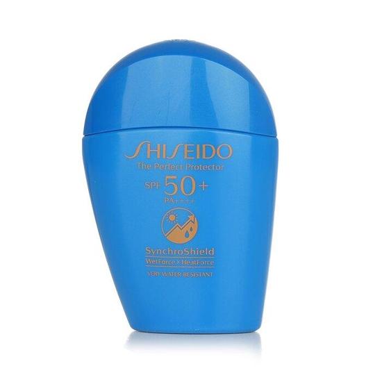 Shiseido The Perfect Protector SPF 50+ SynchroShield WetForce x HeatForce Very Water-Resistant