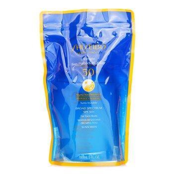 Shiseido Ultimate Sun Protector Lotion SPF 50+ Sunscreen For Face & Body 150ml