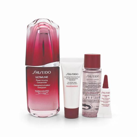 Shiseido Ultimune Global Age Defence Programme Skin Care Gift Set Imperfect Box