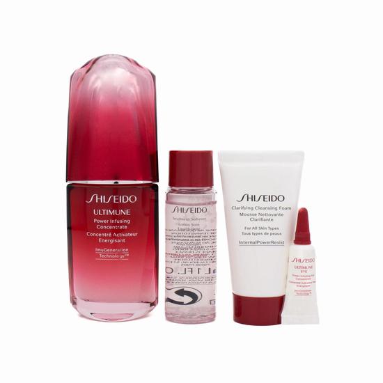 Shiseido Ultimune Infusing Concentrate Exclusive Edition GiftSet Imperfect Box