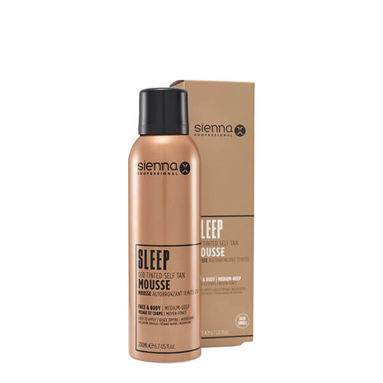 Sienna X Sleep Q10 Tinted Self Tan Mousse