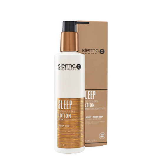 Sienna X Sleep Tinted Self Tan Lotion