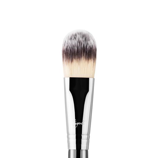 Sigma Beauty F60 Foundation Brush Black/Chrome