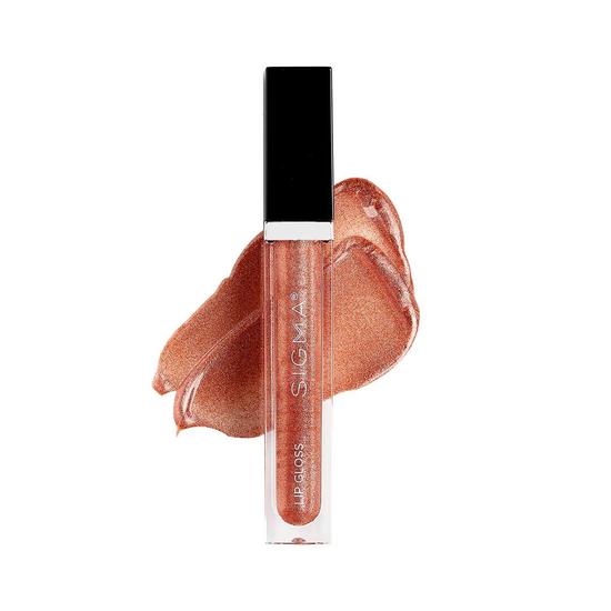 Sigma Beauty Lip Gloss Dazzling - Soft bronze shimmer