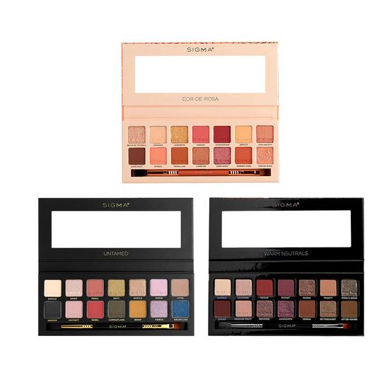 Sigma Beauty Untamed Neutrals Eyeshadow Palette Set