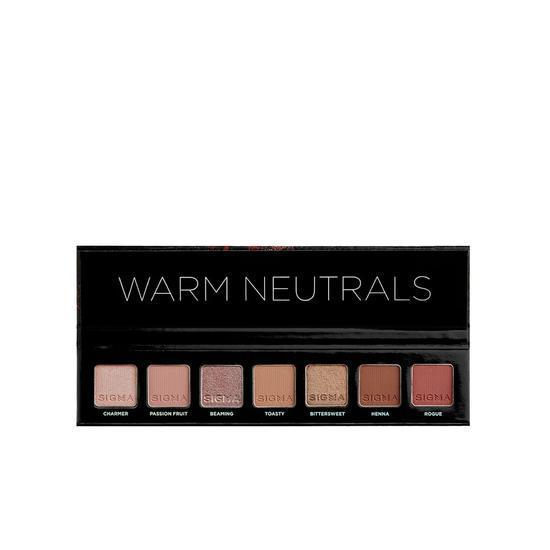 Sigma Beauty Warm Neutrals Eyeshadow Palette Mini (7 Shade)