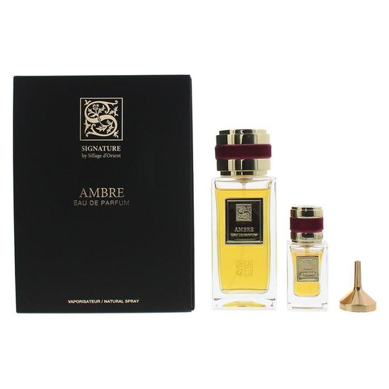 Signature Sillage D'Orient Ambre Eau De Parfum 100ml & Eau De Parfum 15ml Gift Set 100ml