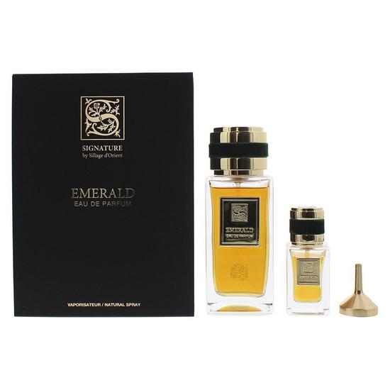 Signature Sillage D'Orient Emerald Eau De Parfum 100ml & Eau De Parfum 15ml Gift Set 100ml