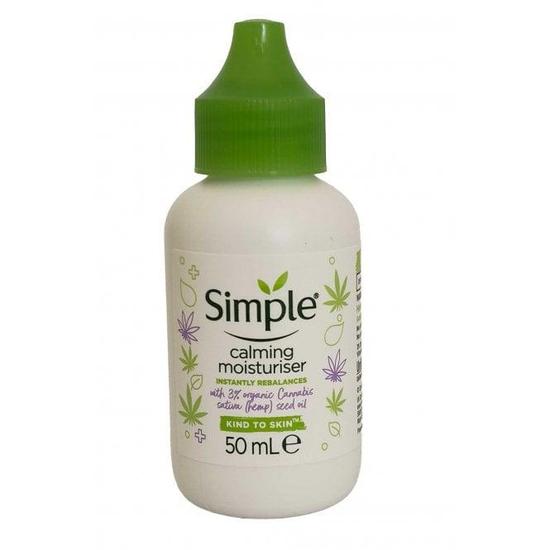 Simple Calming Moisturiser Instant Rebalance Kind To Skin 50ml
