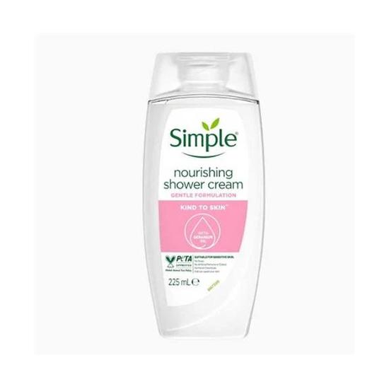 Simple Kind To Skin Nourishing Shower Cream 225ml