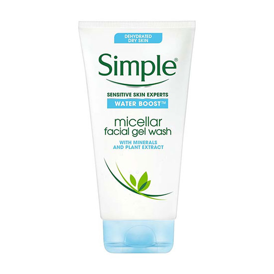 Simple Kind To Skin Water Boost Facial Wash 150ml