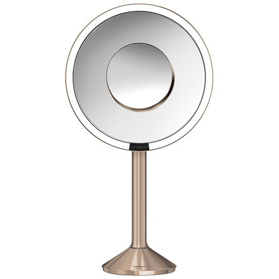 Simplehuman Sensor Mirrors Sensor Mirror Pro Round Rose Gold