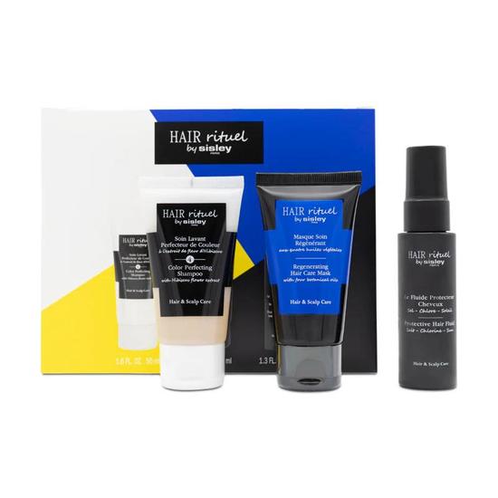 Sisley Colour Protection Hair Care Set Shampoo Hair Mask & Spray