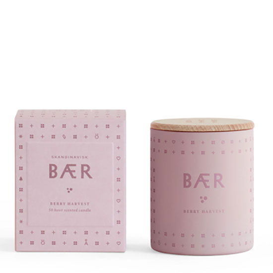 SKANDINAVISK BAER Scented Candle With Lid 190g