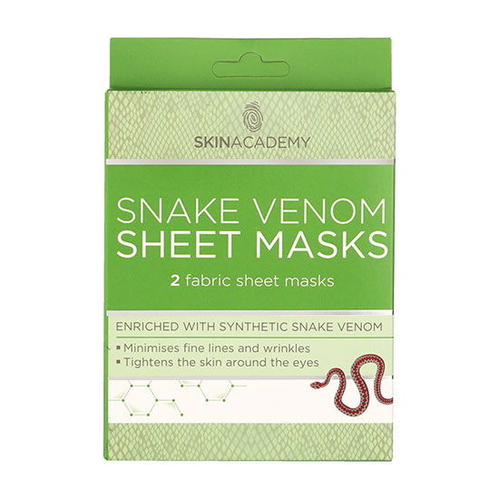 Skin Academy Snake Venom Sheet Masks