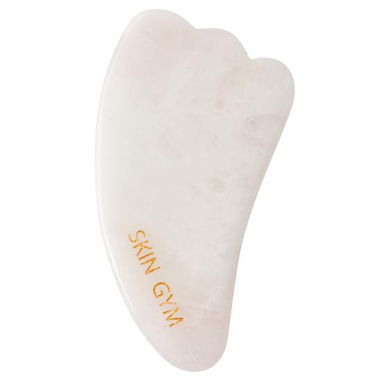 Skin Gym Rose Quartz Gua Sha Sculpty Tool