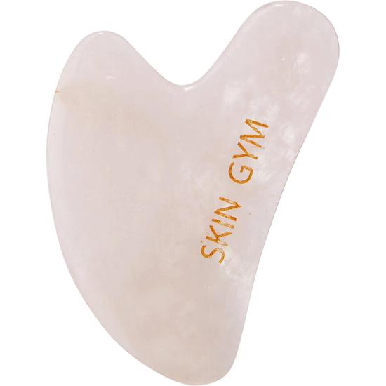 Skin Gym Rose Quartz Sculpty Heart Gua Sha Tool