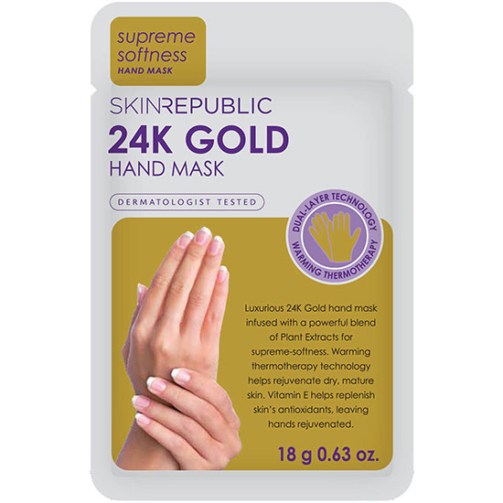 Skin Republic 24k Gold Foil Hand Mask