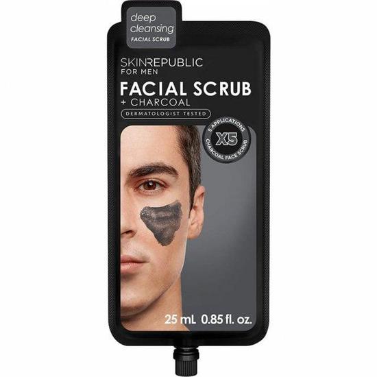 Skin Republic For Men Facial Scrub & Charcoal