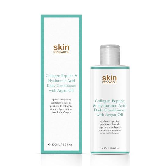Skin Research Collagen Peptide & Hyaluronic Acid Daily Conditioner With Argan Oil 250ml