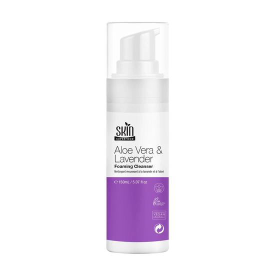 Skin Superfood Aloe Vera & Lavender Foaming Cleanser 150ml