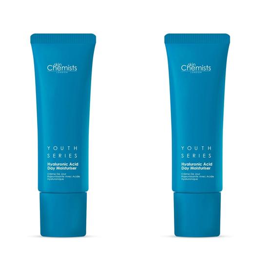skinChemists 1% Hyaluronic Acid Day Moisturiser Duo Pack
