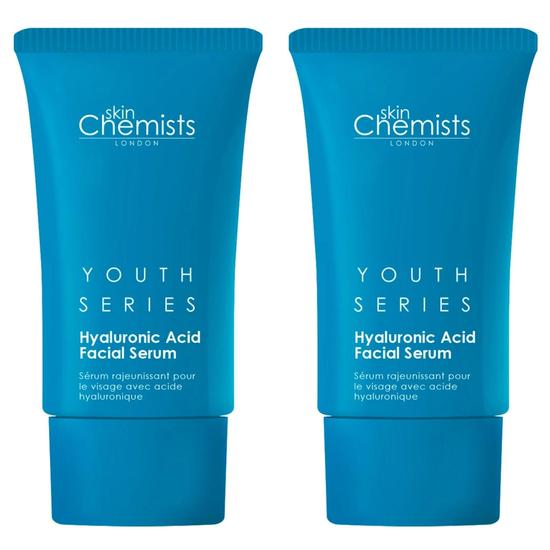 skinChemists 1.5% Hyaluronic Acid Facial Serum Duo Pack