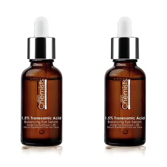 skinChemists 1.5% Transexamic Acid Balancing Eye Serum Duo Pack