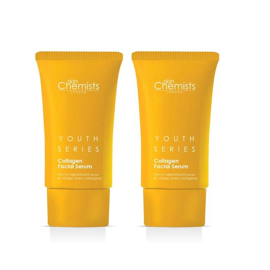 skinChemists 2% Collagen Facial Serum Duo Pack