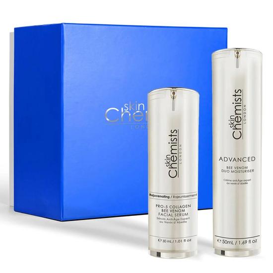 skinChemists Bee Venom Facial Serum & Duo Moisturiser Anti-Ageing Starter Kit