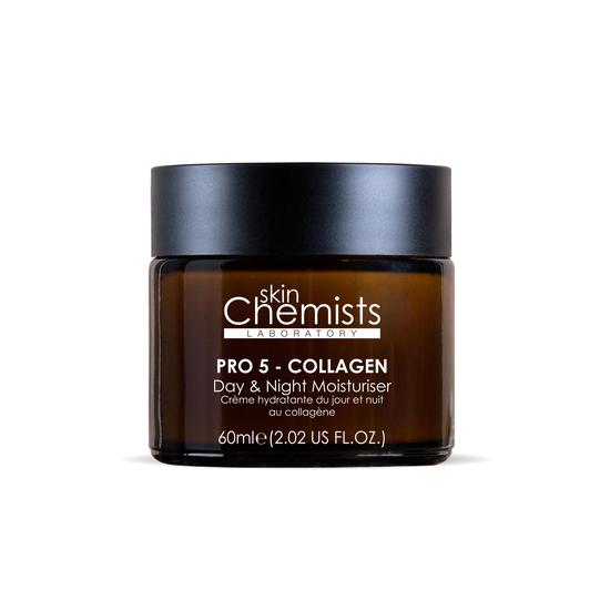 skinChemists Pro-5 Collagen Day & Night Moisturiser 60ml