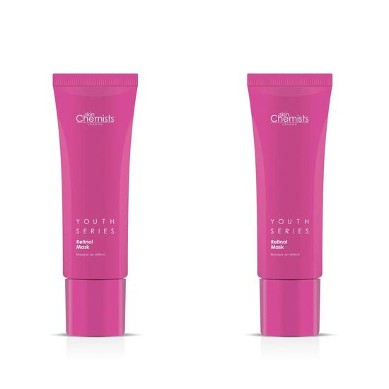 skinChemists Retinol & Bakuchiol Mask Duo Pack