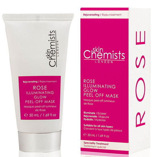 skinChemists Rose Illuminating Glow Peel Off Mask