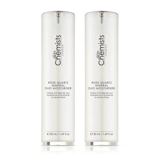 skinChemists Rose Quartz Duo Moisturiser Twin Value Savings Pack