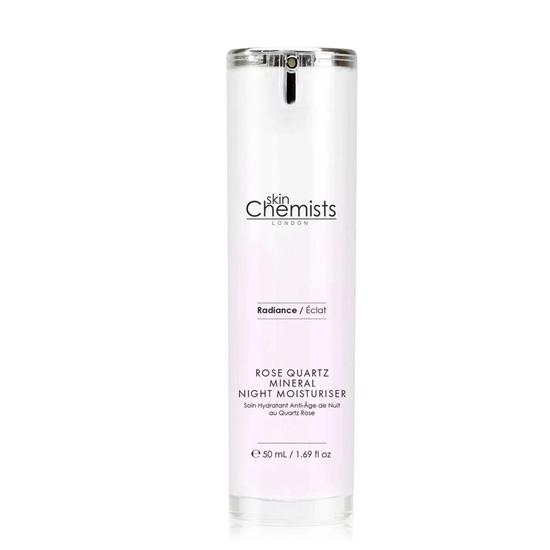skinChemists Rose Quartz Mineral Night Moisturiser Twin Value Savings Pack