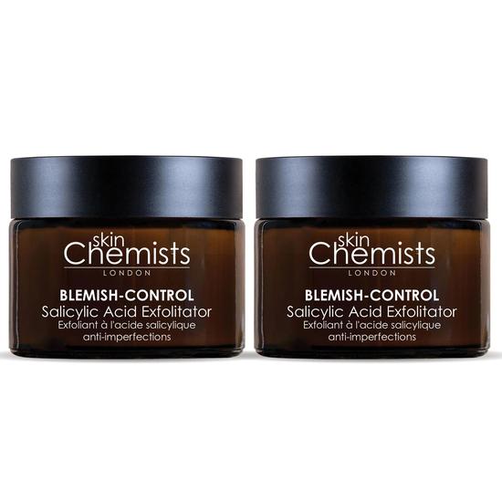 skinChemists Salicylic Acid Blemish-Control Exfoliator Duo Pack