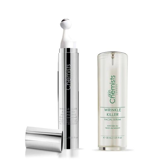 skinChemists Wrinkle Killer Anti-Ageing Eye & Facial Serum Kit