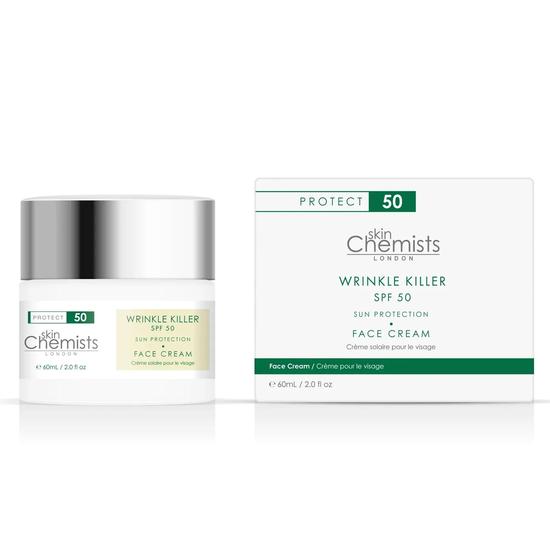 skinChemists Wrinkle Killer Sun Protection Day Moisturiser Spf 50
