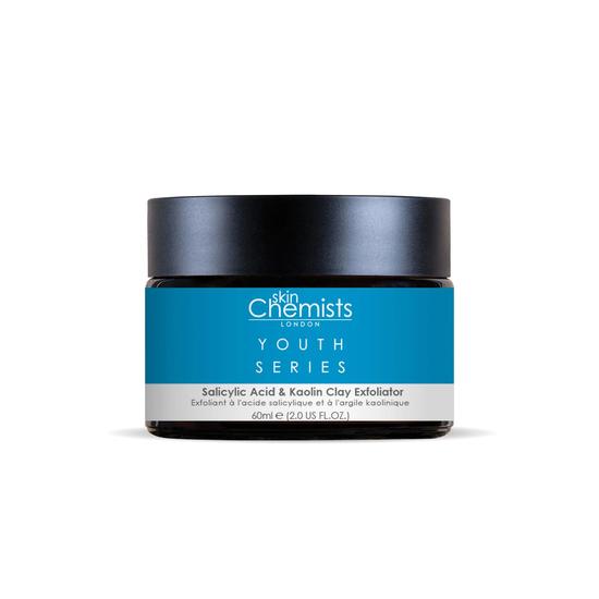 skinChemists Youth Series Salicylic Acid & Kaolin Clay Exfoliator 60ml