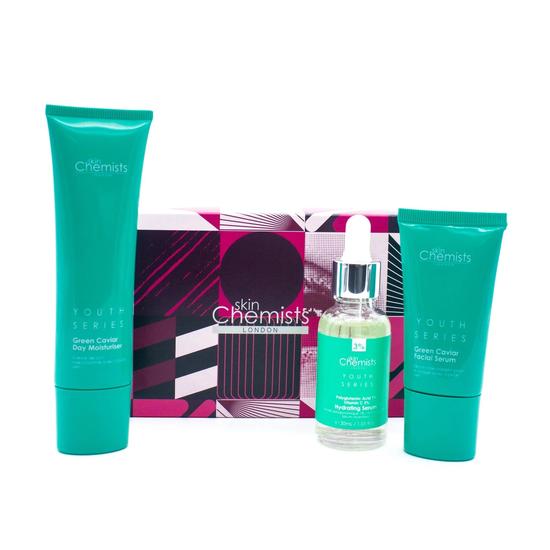 skinChemists Youth Series Youth Series Green Caviar Hydrating Gift Set