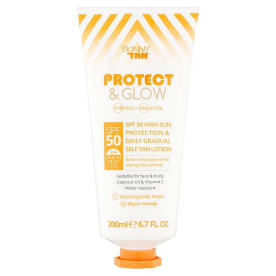 Skinny Tan Protect & Glow Lotion SPF 50 200ml