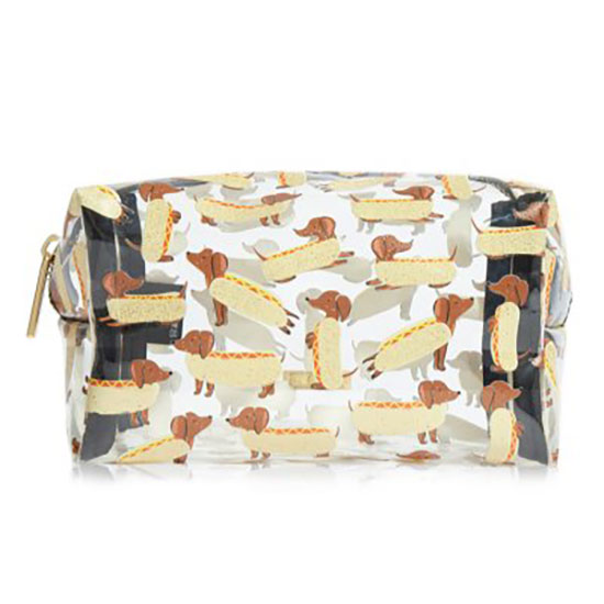 Skinny Dip Dachshund Makeup Bag