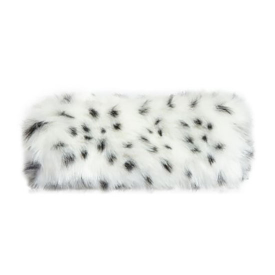 Skinny Dip Dalmatian Fur Makeup Bag