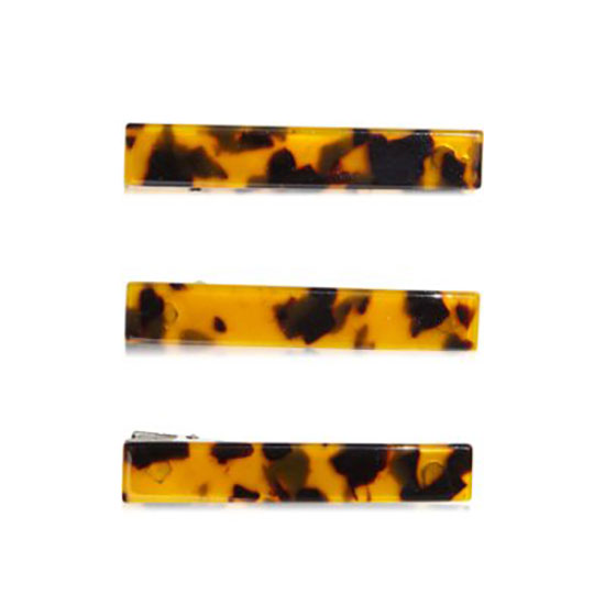 Skinny Dip Tort Hair Clips 3 Pack