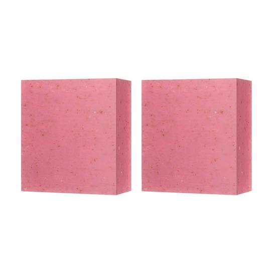 skinPharmacy Rose Facial Cleansing Soap Twin Value Savings Pack 100g