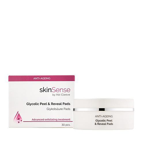 SkinSense Anti-Ageing Glycolic Peel & Reveal Pads