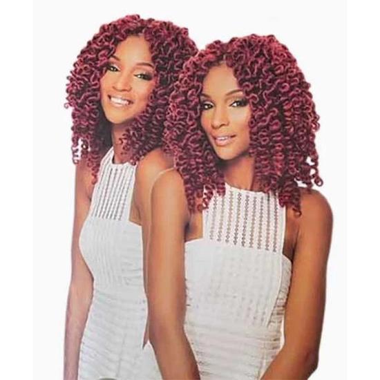 Sleek Hair Fashion Idol Express Synthetic Cuba Bounce Curl Braid 12 / T1B/30